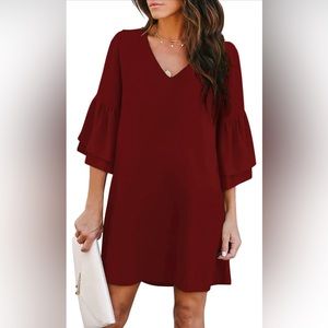 Belongsci women’s v cut dress